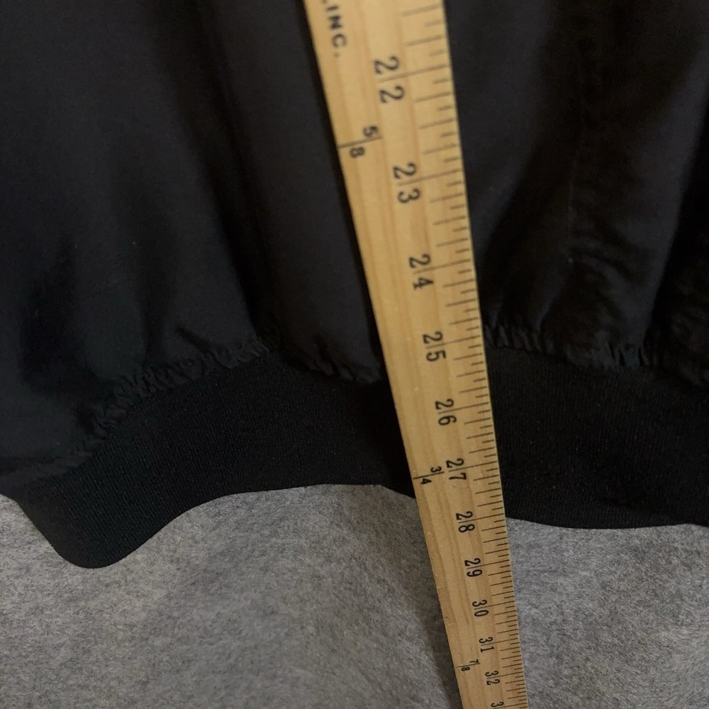 Zero Restriction Lightweight Vest Men Sz M Black Windbreaker Pockets Golf - Picture 8 of 9